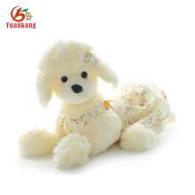 Custom Lifelike White Poodle Puppy Black Puppies Stuffed Toy Dog French Plush Poodle For Sale